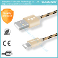 Nouveau câble de données USB de téléphone portable de charge rapide pour l&#39;iPhone